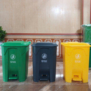 THÙNG RÁC ĐẠP CHÂN 50 lit