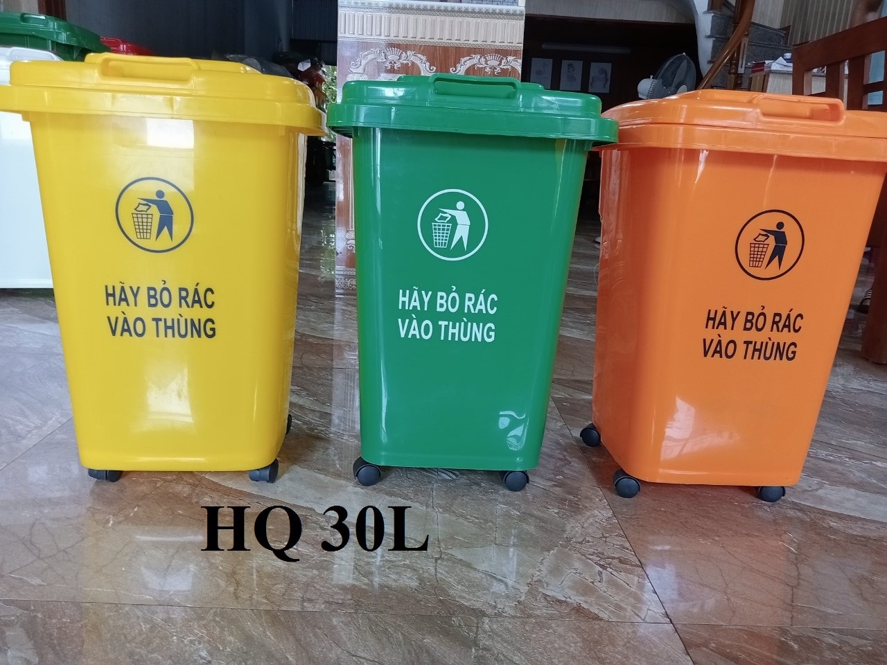 Thùng rác nhựa 30 lít 