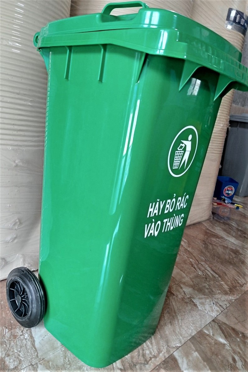 Thùng rác nhựa 120L