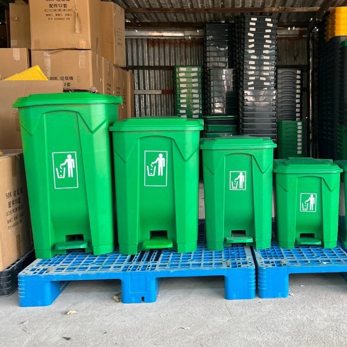 THÙNG RÁC ĐẠP CHÂN 30L, 50L, 80L, 100L