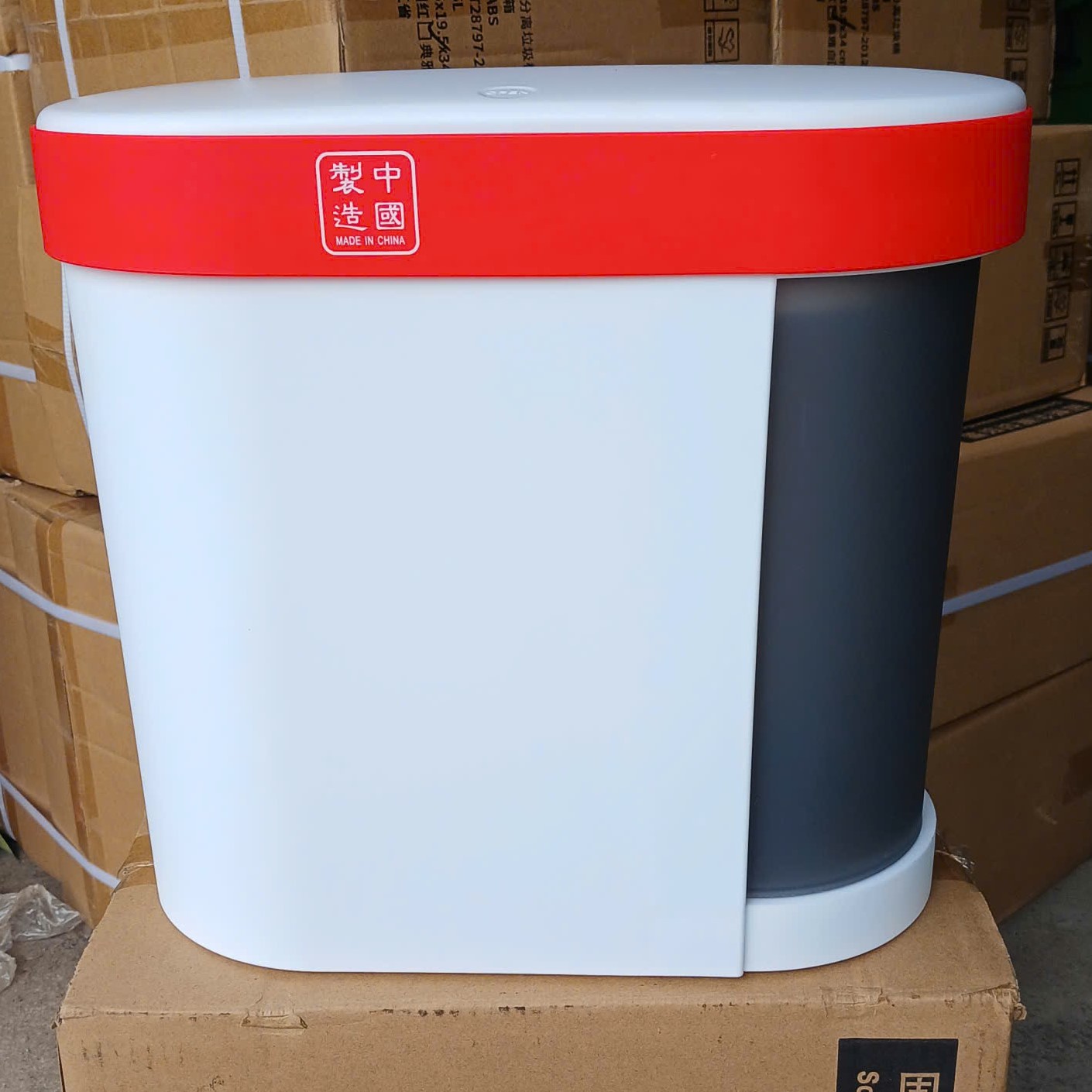 Thùng rác 2 ngăn tách khô – ướt (Có bộ lọc trà)